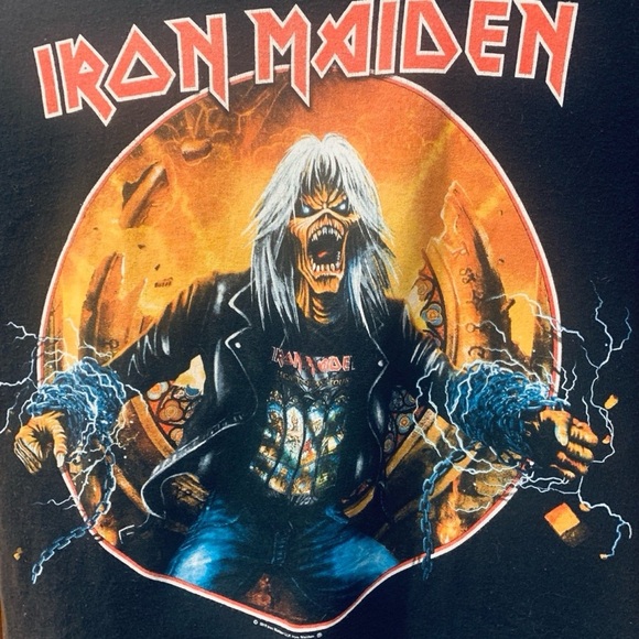 IRON MAIDEN Legacy of the Beast World Tour T-Shirt - Picture 2 of 6